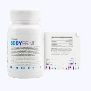 Synergy Worldwide Body Prime 90 Capsules | 400Mg Magnesium Capsules with Apple Pectin and Prune Powder | Digestive Health & Nervous System Support | 72.9G