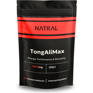 Pure Tongalimax - 120 Capsules - 200:1 Extract from Tongaliroot Only - with Zero Additives - Energy, Vitality and Performance for Men