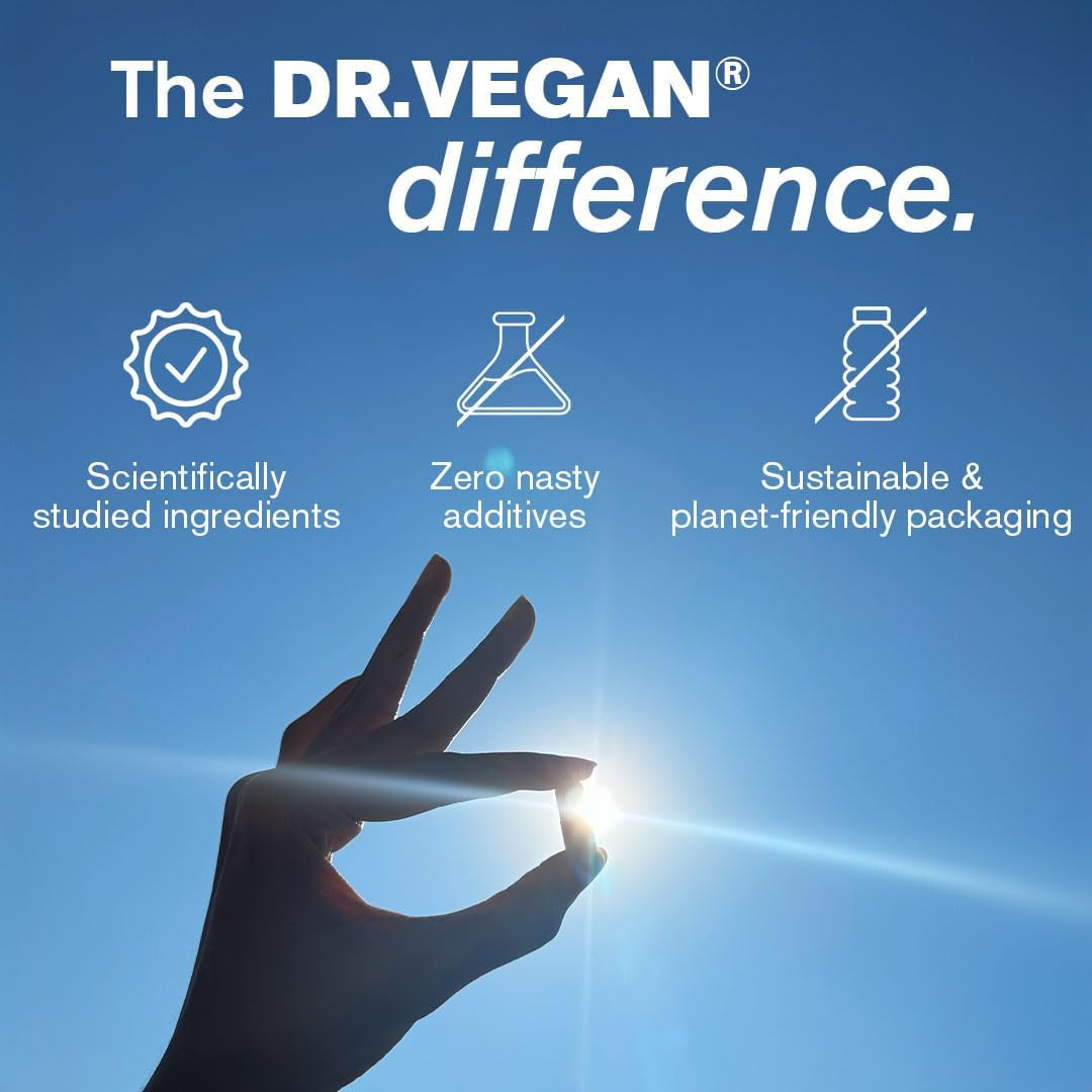 Daily Magnesium Citrate 400Mg of Elemental Magnesium | Support Healthy Bones and Muscles | 60 Vegan Capsules | Two-A-Day | DR.VEGAN