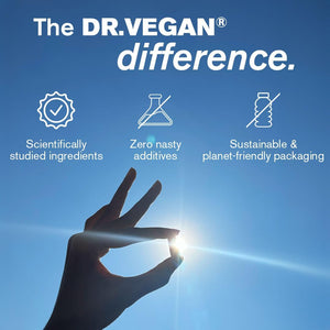 Daily Magnesium Citrate 400Mg of Elemental Magnesium | Support Healthy Bones and Muscles | 60 Vegan Capsules | Two-A-Day | DR.VEGAN