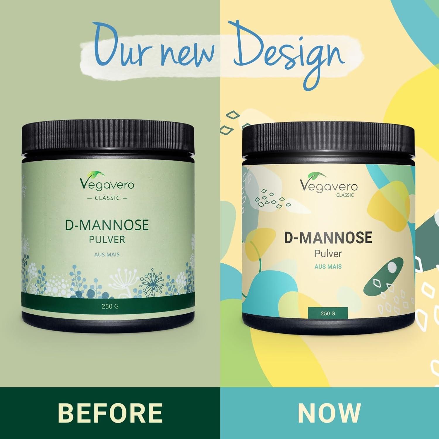 Vegavero Pure D-Mannose Powder 250 G | 4 Months’ Supply | 2000 Mg per Day | NO Additives | 100% Naturally Sourced | Urinary Tract Infection | Vegan