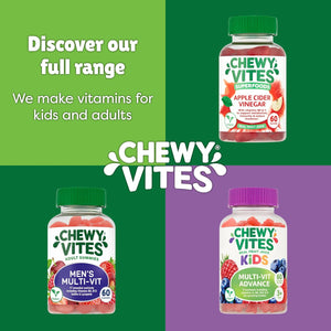Chewy Vites Women'S Prenatal Multivitamin, 60 Multivitamin Gummies, 16 Essential Nutrients with Folic Acid, Iron and Vitamin D, 1 Month Supply, Vegan, Blueberry and Raspberry Flavour