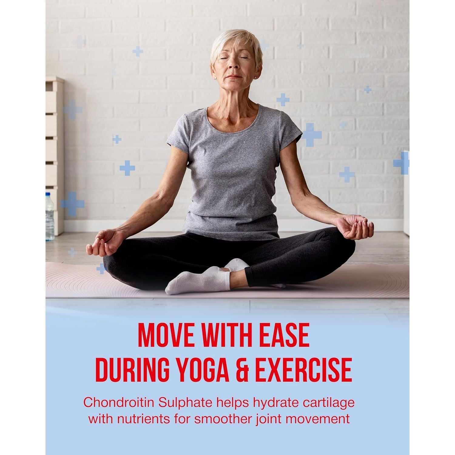 Collagen plus 3-In-1 Powder for Women & Men - Orange Flavoured & Dissolves Easily. with Vitamin C, Glucosamine, Chondroitin & Collagen for Joints - Yeast, Lactose & Gluten Free - 350G