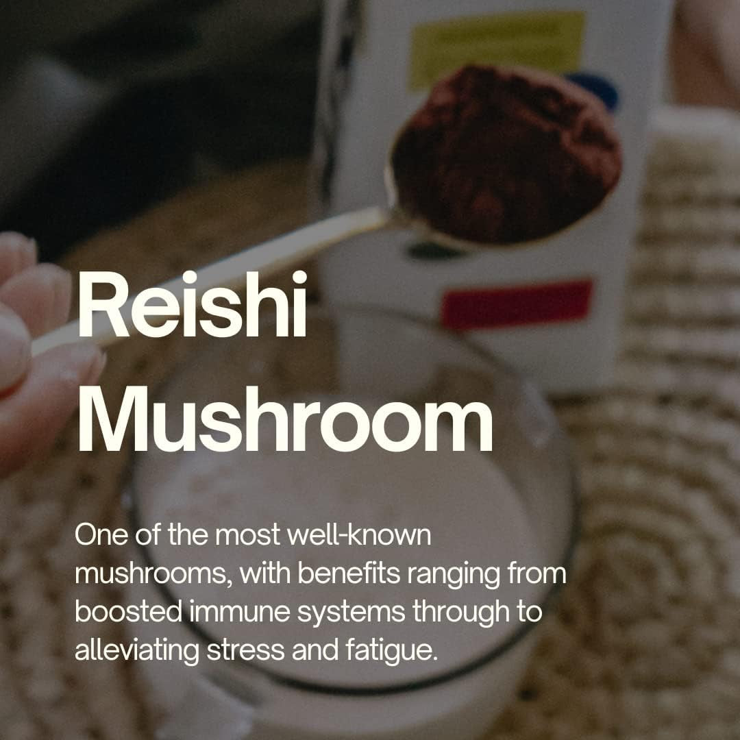 Sixways Unwind and Recover Sleep Drink 30 Servings, Cacao Flavour, Ashwagandha Powder, Hormone and Anxiety Aid, Magnesium, Reishi Mushroom, Vegan, Gluten Free, Magnesium Infused for Relaxation