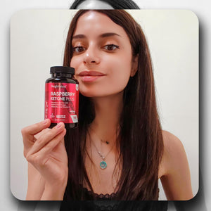 Raspberry Ketone plus 4280Mg - 180 Vegan Capsules - with Apple Cider Vinegar, Vitamin C, Caffeine & Green Tea - 3 Months Supply - Keto & Low Carb Diet-Friendly Raspberry Ketones Supplement