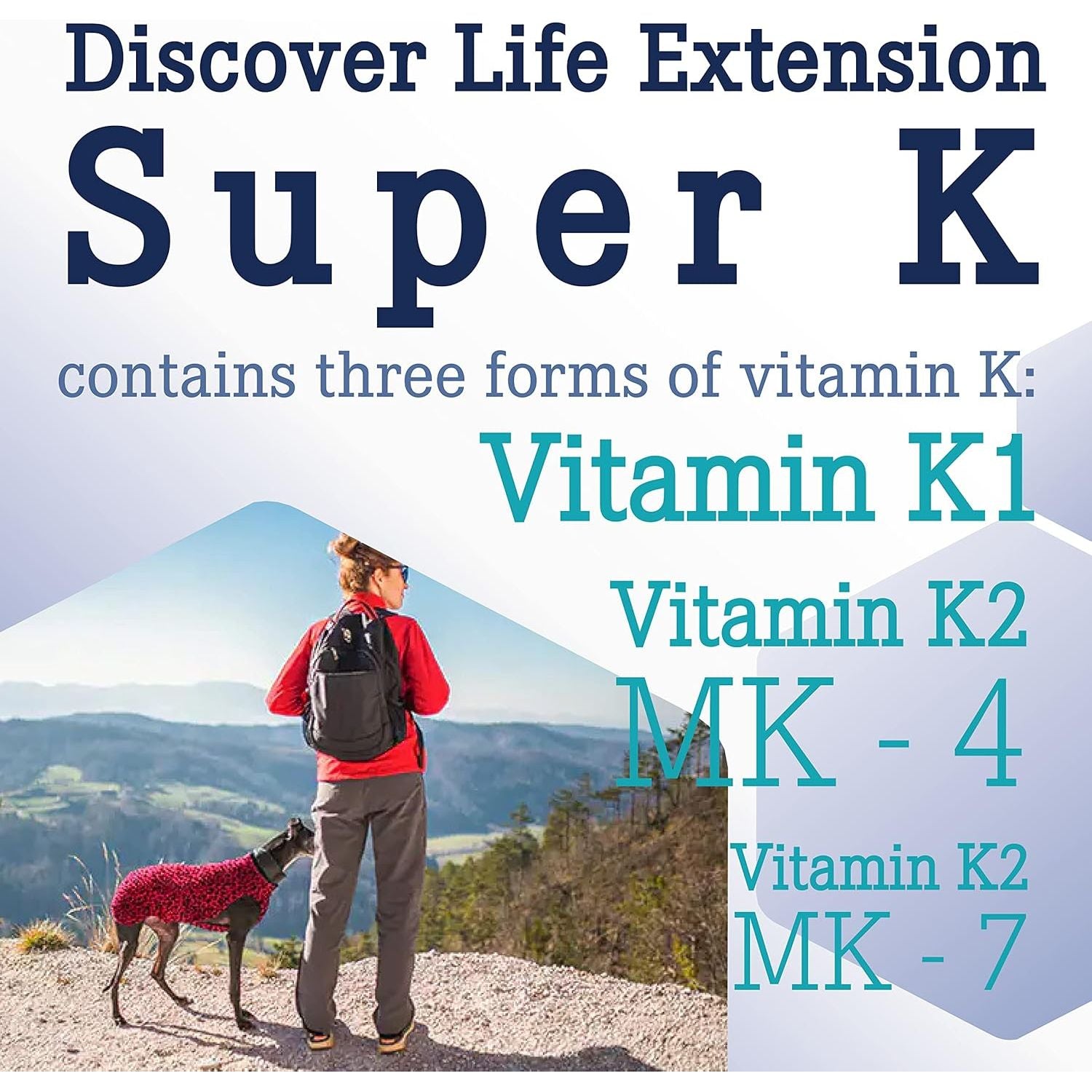 Life Extension, Super K, Vitamin K-Complex with MK-7, Depot, High Dose, 90 Softgels, Laboratory Tested, Gluten-Free, Soya-Free, Non-Gmo, 2.600Mcg Vitamin K