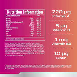 Adults Multivitamin Gummies,Mixed Berry Flavor,Essential Daily Vitamins A, C, D2, E, B6, Biotin & Zinc for Teens and Adults, 120 Count, 3G Each,Gelatin Free,Gluten-Free,Non-Gmo