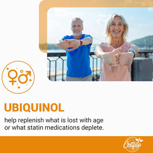 Ubiquinol Coq10 600Mg Softgels - Active Form of Coq10 plus Vitamin E & Omega 3 6 9 - Advanced Antioxidant Coenzyme Q10 Supplement for Heart & Brain (60 Count, (Pack of 1))