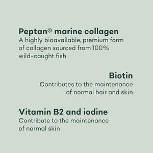 Ultimate Collagen Capsules Complex - High Strength 2500Mg Supplement - 16 Nutrients for Healthy Joints Skin Hair - Hydrolysed Marine Collagen Peptides - Collagen Powder & Tablet Alternative