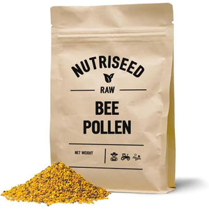 Nutriseed Bee Pollen 100G - Nutrient Rich Complete Superfood with Vitamins, Minerals, Amino Acids & Fatty Acids, Rich in Protein & Antioxidants, 100% Natural, Gluten-Free, Sourced from Spain