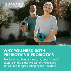 Prebiotics and Probiotics for Women and Men as Digestive Enzyme Support | Healthy Gut Flora with Patent Pending Probiotic and Prebiotic Blend | 60 Non-Gmo, Vegetarian Digestive Support Capsules