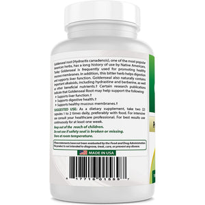 Best Naturals Goldenseal Root 570 Mg 100 Capsules (100 Count (Pack of 1))