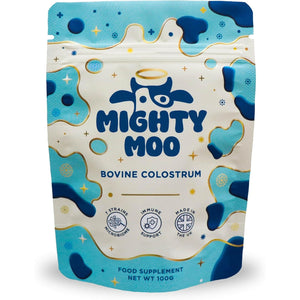 Bovine Colostrum Powder Supplement with Probiotics for Gut Health, Immune Support & Bloating, High Igg Levels Unflavoured, 30 Servings 100G.