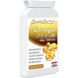 Specialist Supplements Omega 3-6-9 Oils 60 Capsules