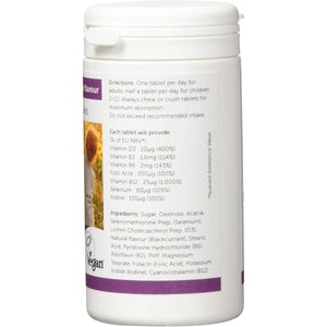 Veg1 Blackcurrant Multivitamins and Minerals Tablets - Pack of 180 Tablets