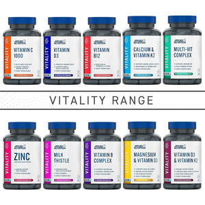 Applied Nutrition - Multi-Vitamin Complex - Advanced Formula - Best Nutritional Support - Best Cognitive Function - Optimal Health Boost (90 Capsules)