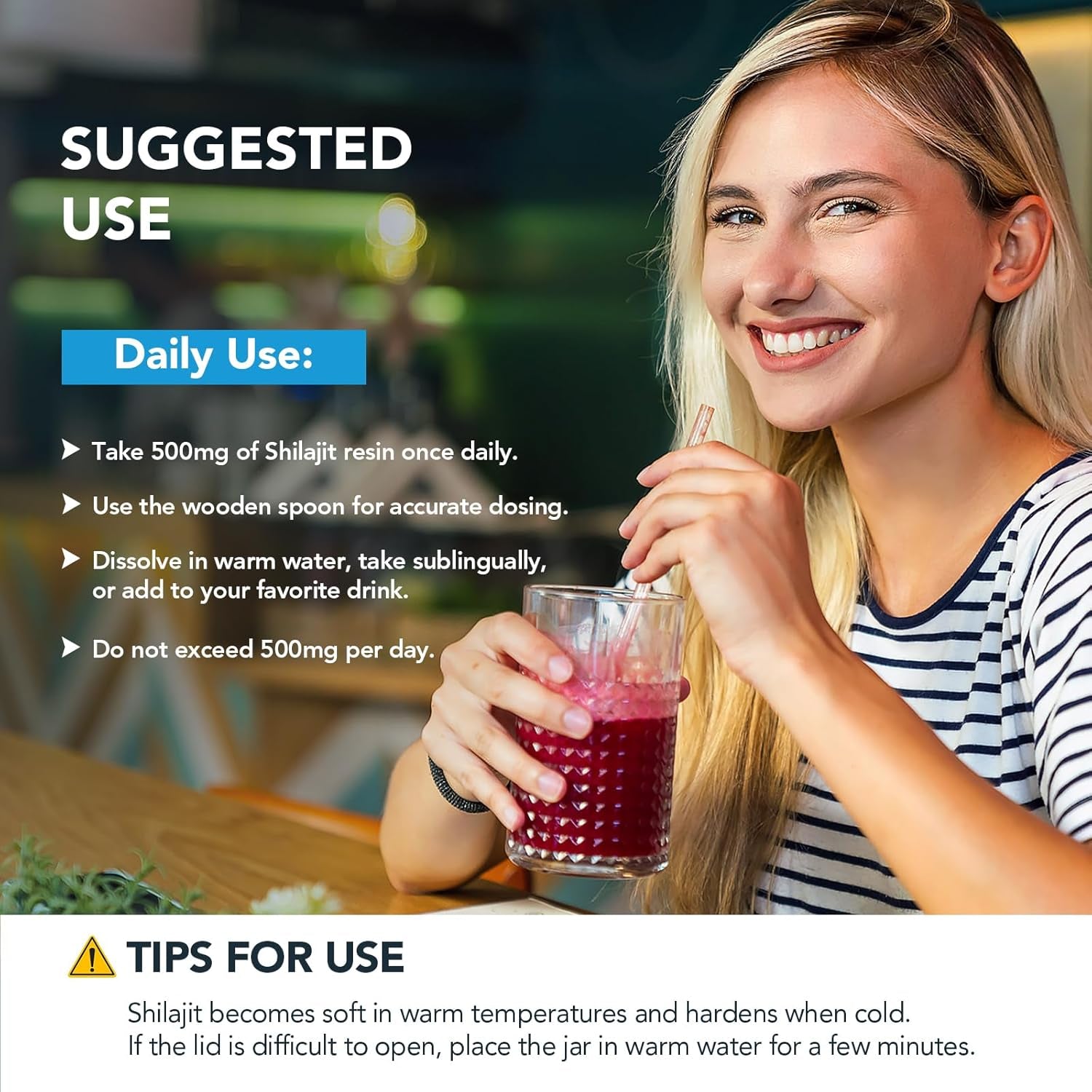 Shilajit High Potency Purified Himalayan Shilajit Resin with Fulvic Acid, Trace Minerals & Humic Acid, Vegan, Replenish Energy and Immune Support (Pack of 1)