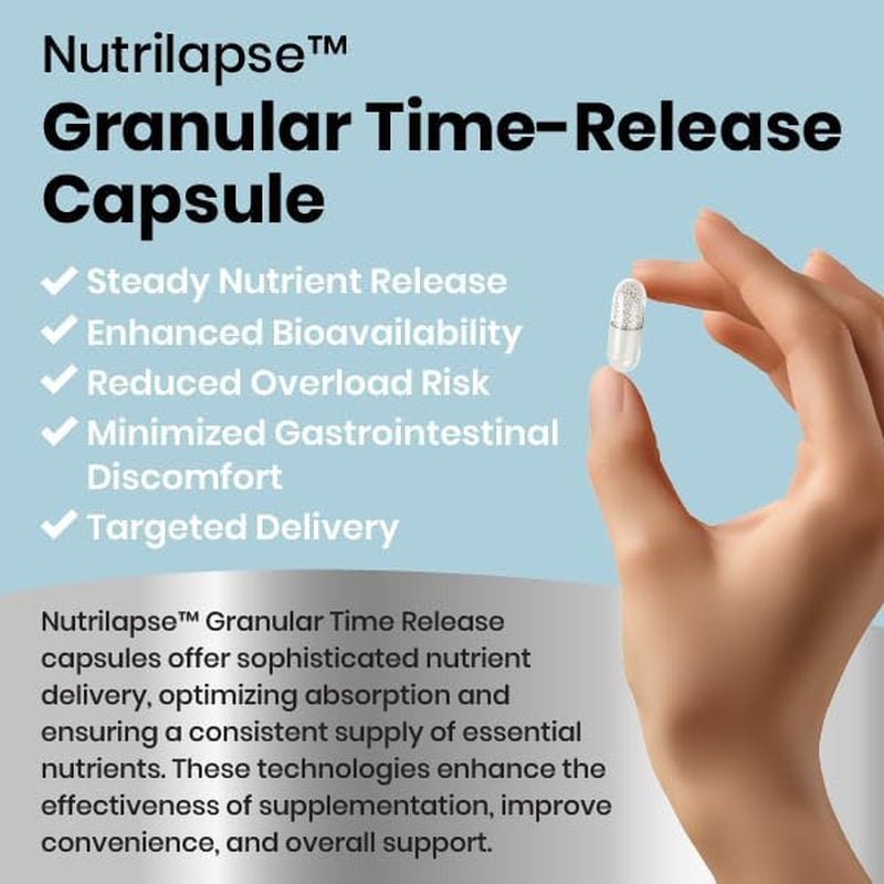 Bio Culture Probiotics Complex, 60 Billion CFU, Advanced Granular Biotechnology Capsules Slow-Release Maximum Absorbtion for Gut Health.