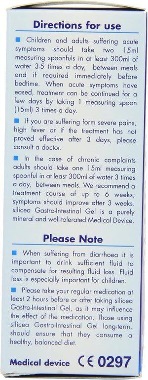 Hubner Silicea 68503 Gastrointestinal Gel, 200Ml