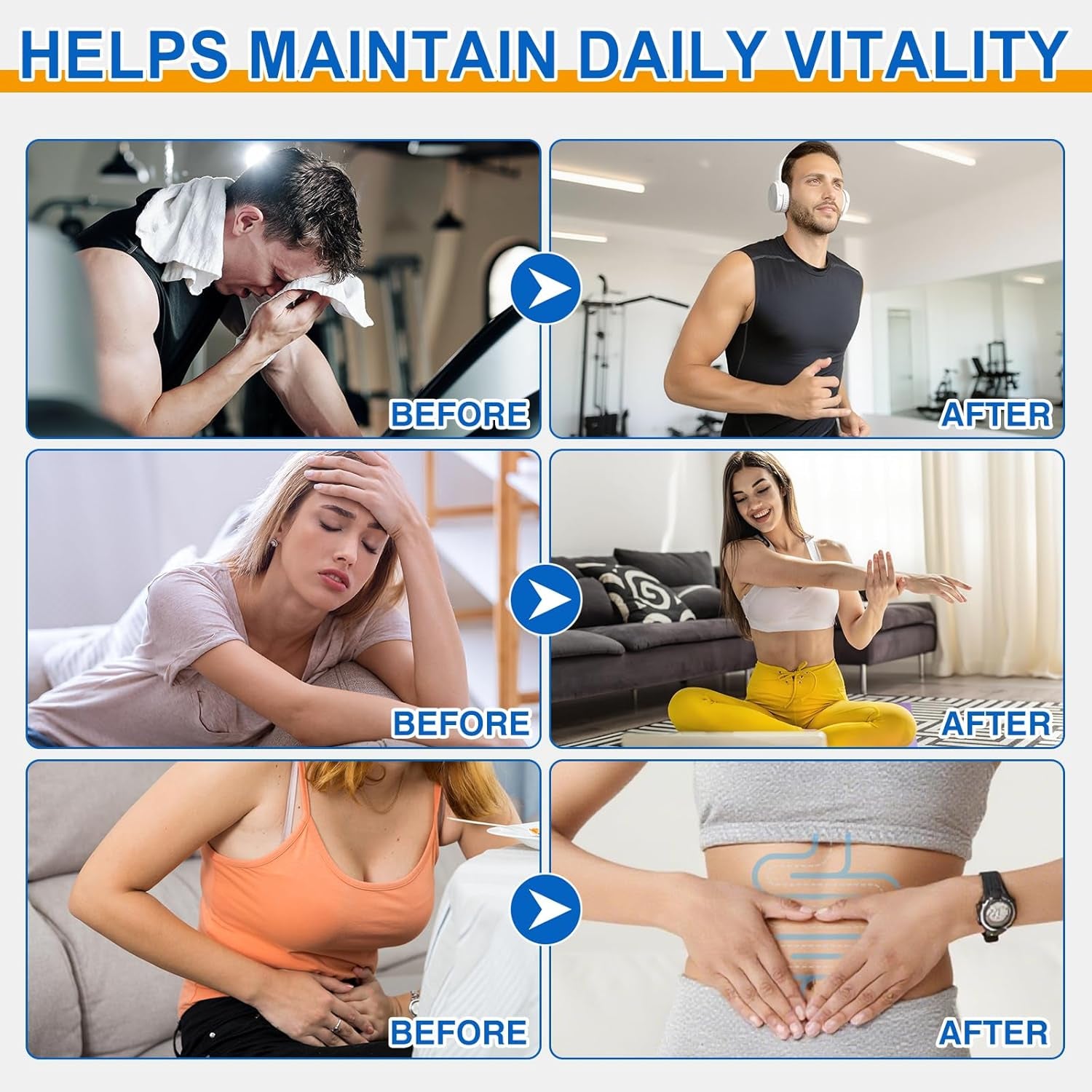 Magnesium Glycinate Supplements 8-In-1 Magnesium Complex Capsules – 1000Mg per Serving with Glycinate, Citrate & Malate Supports Muscles, Nerves & Energy – 90 Vegan Capsules