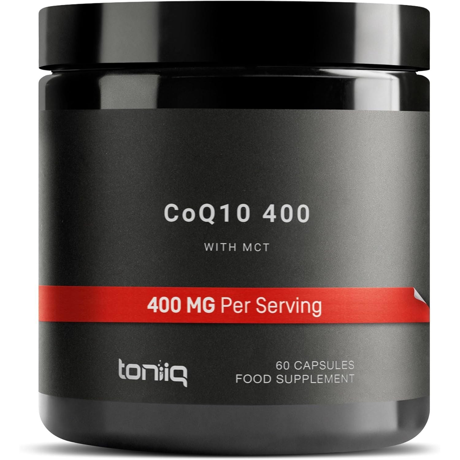 Coq10 400Mg Extra Strength - Ultra High Purity with MCT Oil for Superior Absorption - 98% Purified - Third-Party Tested, 60 Veggie Capsules
