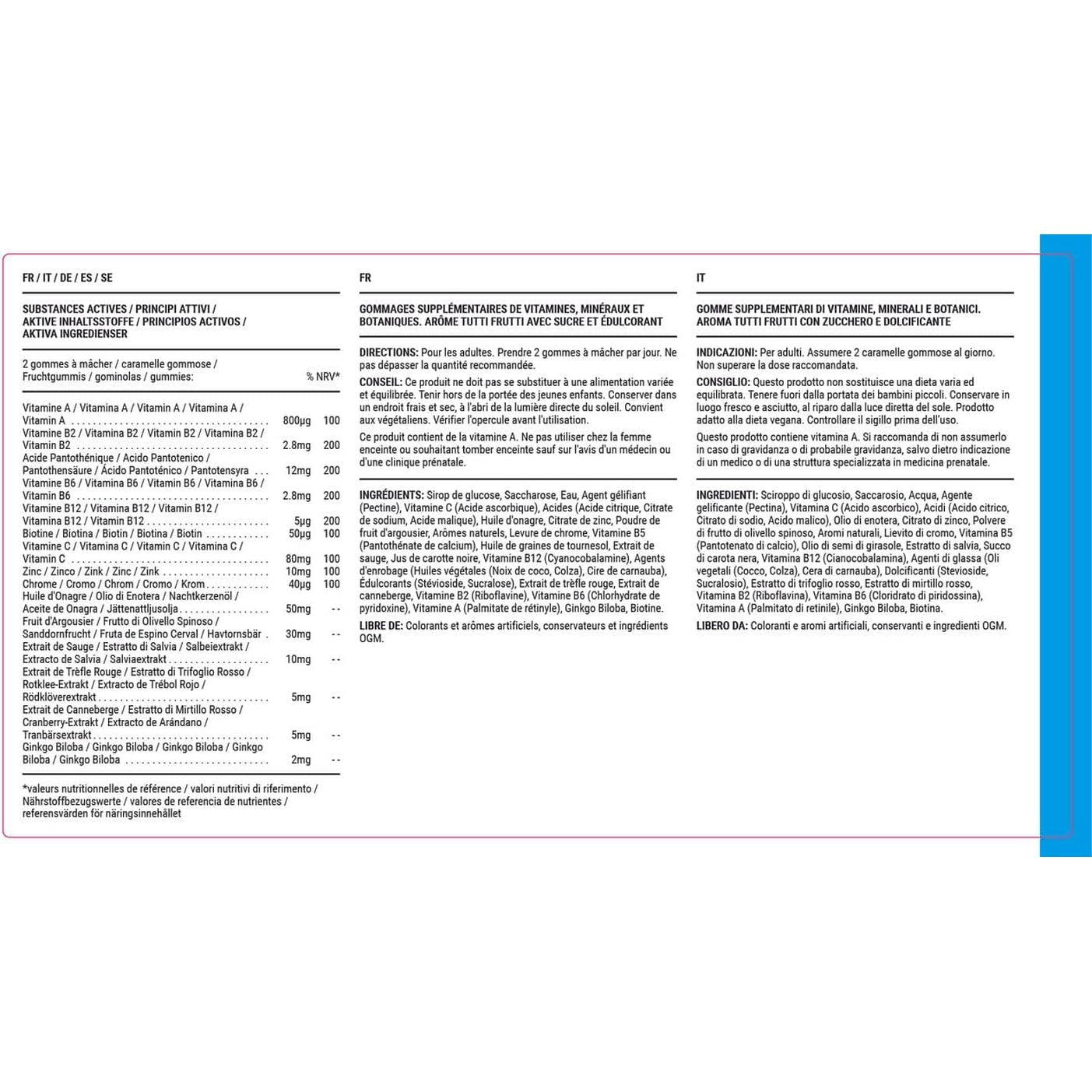 Known Menopause Support Gummies - Multivitamin - Supports Menopause Symptoms - Natural Tutti Frutti Flavour - 60 Vegan Gummies, 1 Month Supply