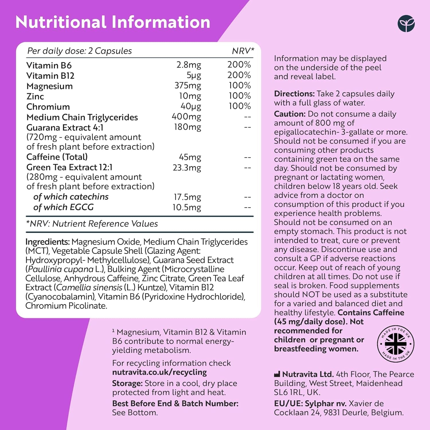 Keto Complete Diet Pills – 2 Month Supply – Max Strength 1788Mg Complex for Men & Women - MCT Oil, Green Tea, Vitamins & Minerals – Contribute to Fatty Acid & Carb Metabolism – Made in the UK