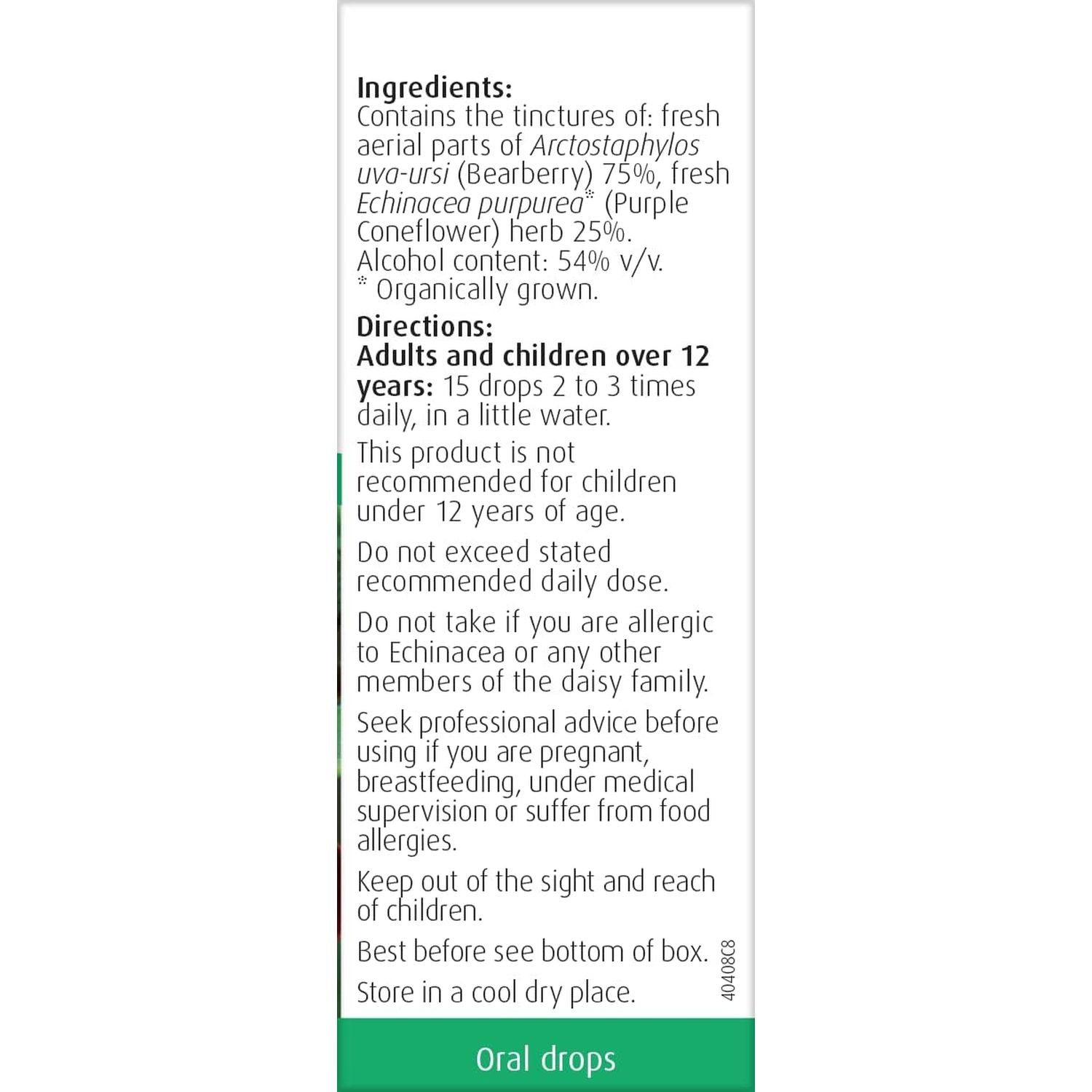 A.Vogel Uva-Ursi Complex Drops (50Ml)