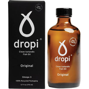 DROPI Clean Icelandic Fish Oil - 170Ml Liquid (Unflavoured)