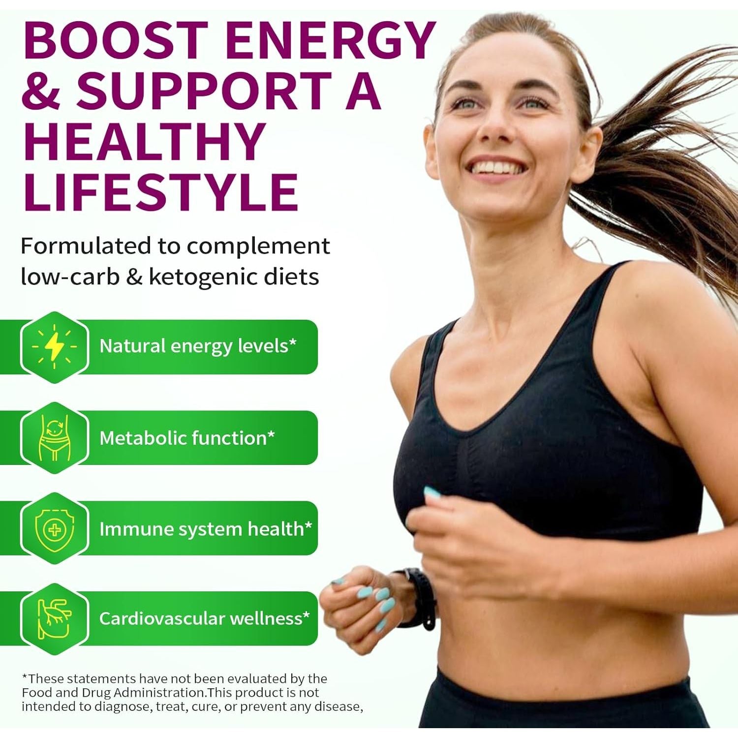 Berberine Liquid Drops, Berberine Supplement with High Strength Support Energy, Gut Health, Immune System & Metabolism Support, Health Supplement & Vitamins for Women & Men, Sugar Free, Non-Gmo - 60Ml