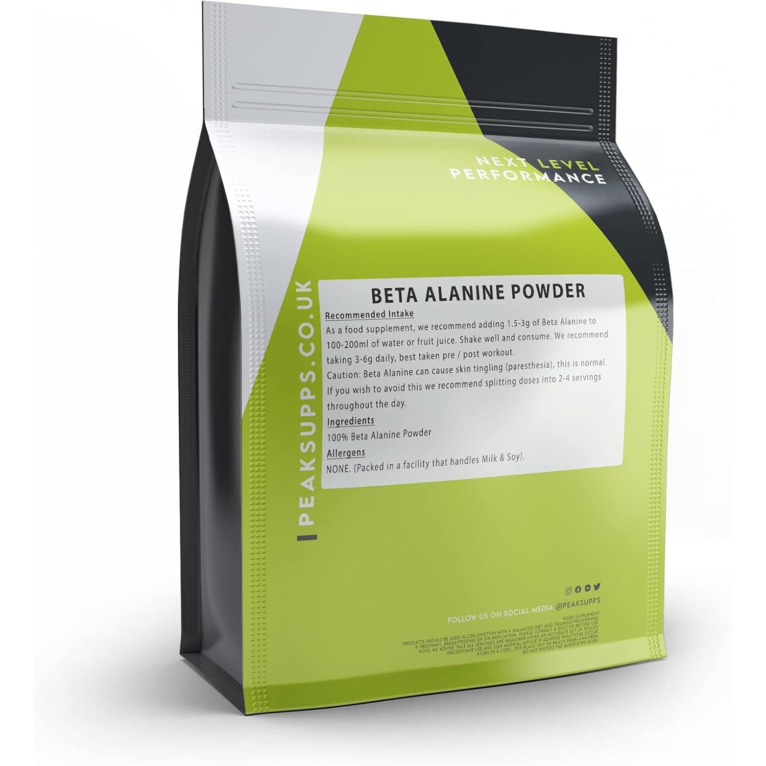 Beta Alanine Powder | Pure (500G) Pre Workout, Amino Acid
