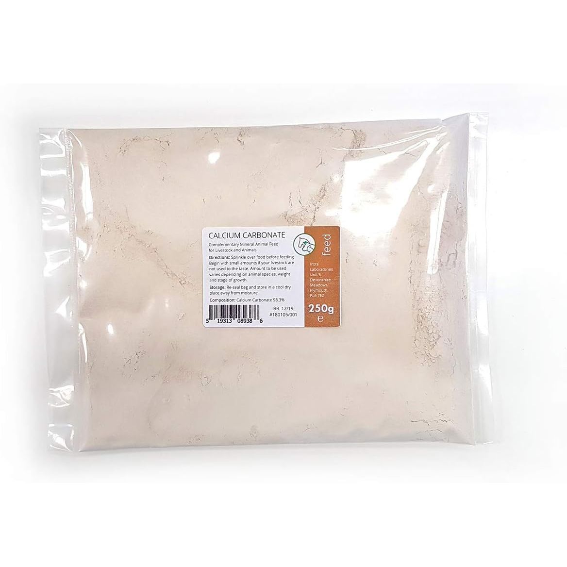 Calcium Carbonate 250G - Very Fine Limestone Flour Powder