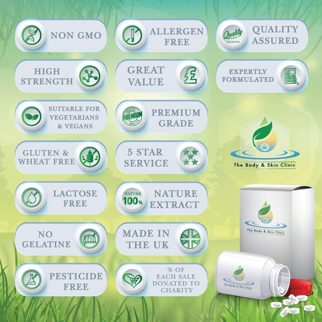 Stinging Nettle Root Extract Capsules 12,000Mg, Genuine Strong Vegan Natural 60 Capsules 1 Month Supply Resealable Packing Health Muscle & Joints