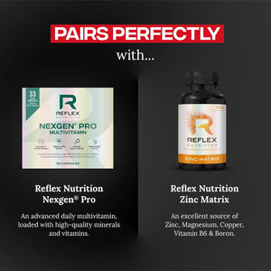 Reflex Nutrition Omega 3 - Omega 3 Capsules High Strength: 1000Mg Fish Oil Supplement with 330Mg EPA & 220Mg DHA - Support Heart Health & Brain Function - Maintain Normal Blood Pressure (90 Capsules)