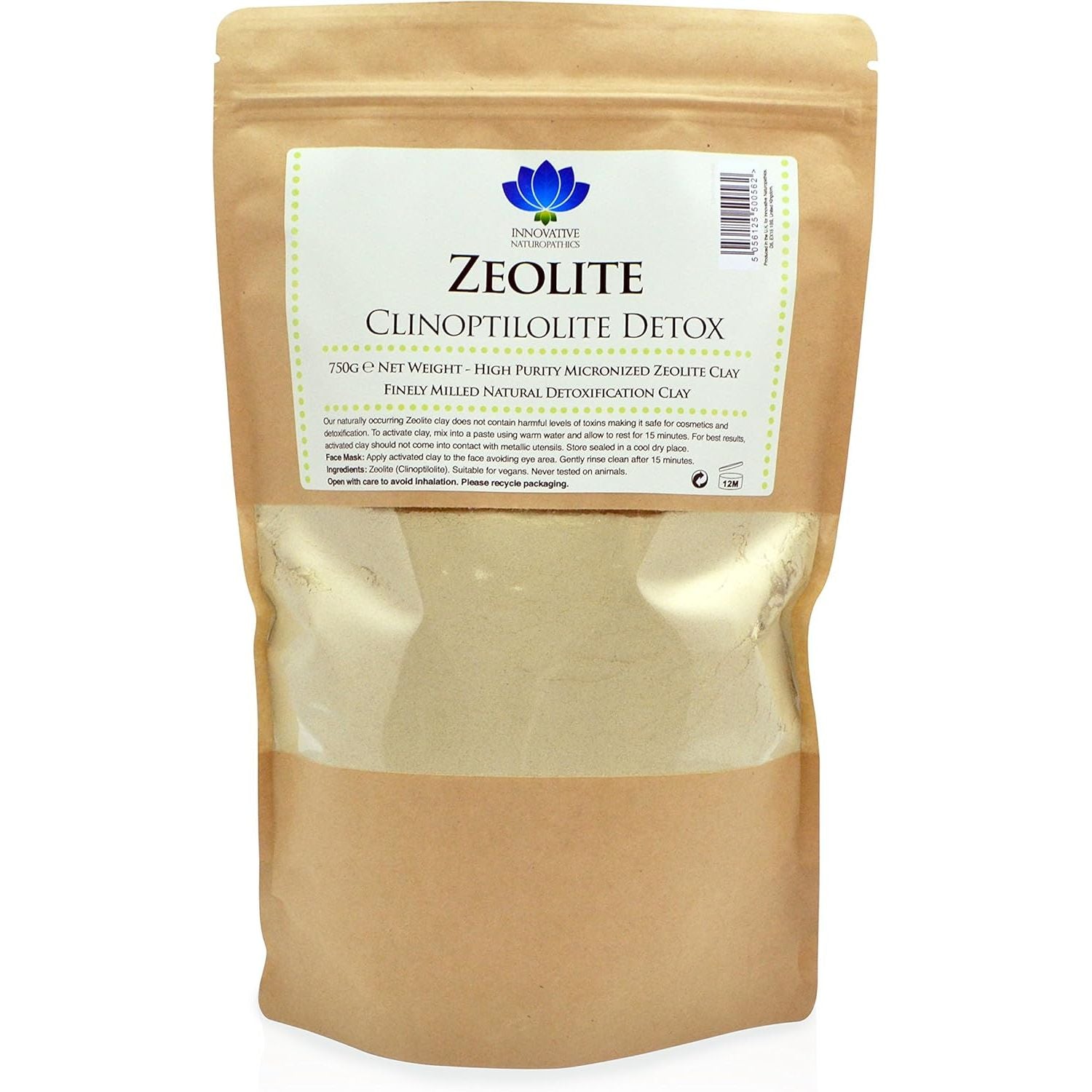 Micronized Zeolite Detox Powder - 750G