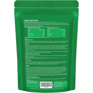 Organic Inulin Powder | 250G | Prebiotic Fibre Supplement | Soluble Fibre Powder for Gut Health & Digestion | by Clearwave Health