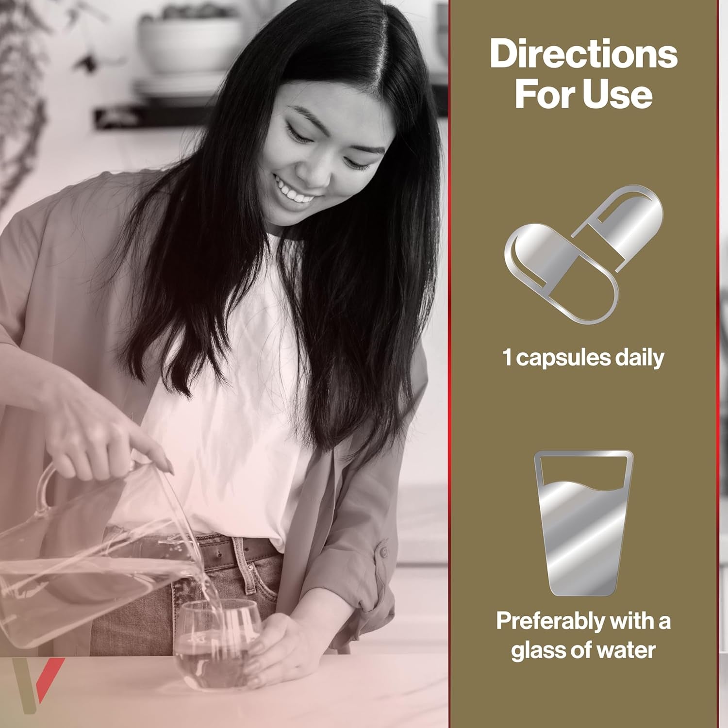 Vit Direct - Woman VIT Max Capsules - 30 Capsules - with Vitamin C, Iron, Biotin, Zinc, Vitamin B6 & B12 - Contains 26 Vitamins & Minerals - Womens Multivitamins - Complete Nutritional Support