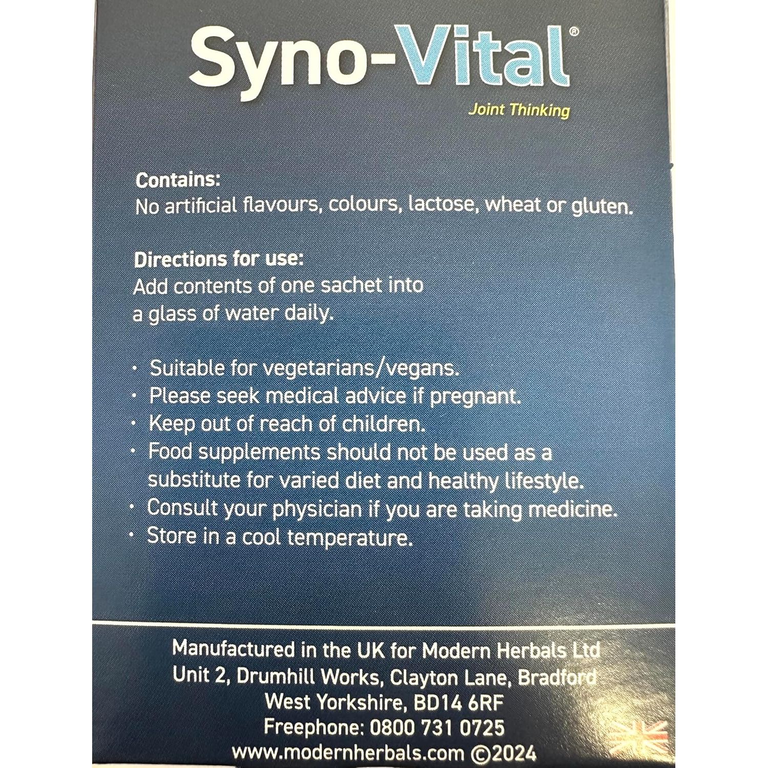 Syno-Vital Hyaluronic Acid 30 Sachets X 3 Pack