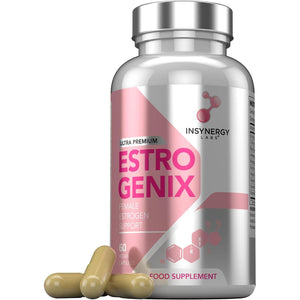 Estrogenix – Estrogen Tablets for Women (Highest Dosage in UK) Hormone Balance Supplement, Estrogen Booster Pills 60 Vegan Capsules