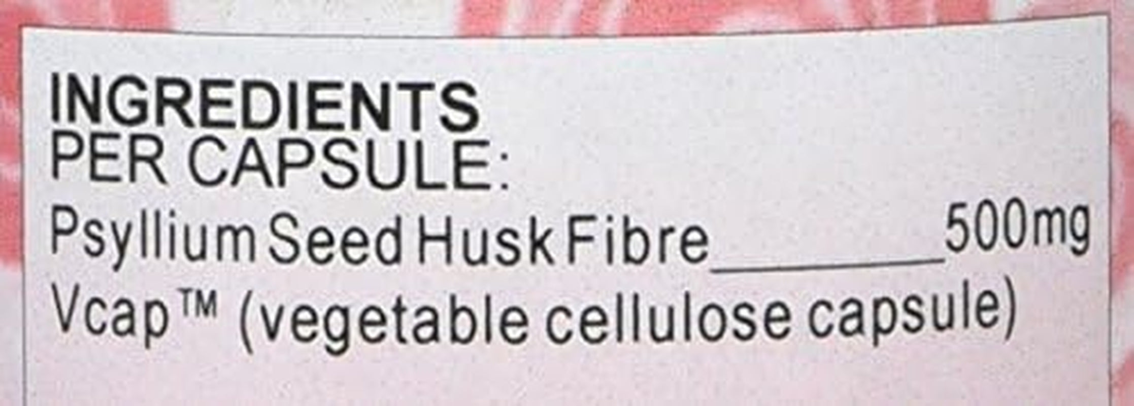 Health plus Psyllium Seed Husk Fibre 500Mg Digestive Health Supplement - 90 Capsules