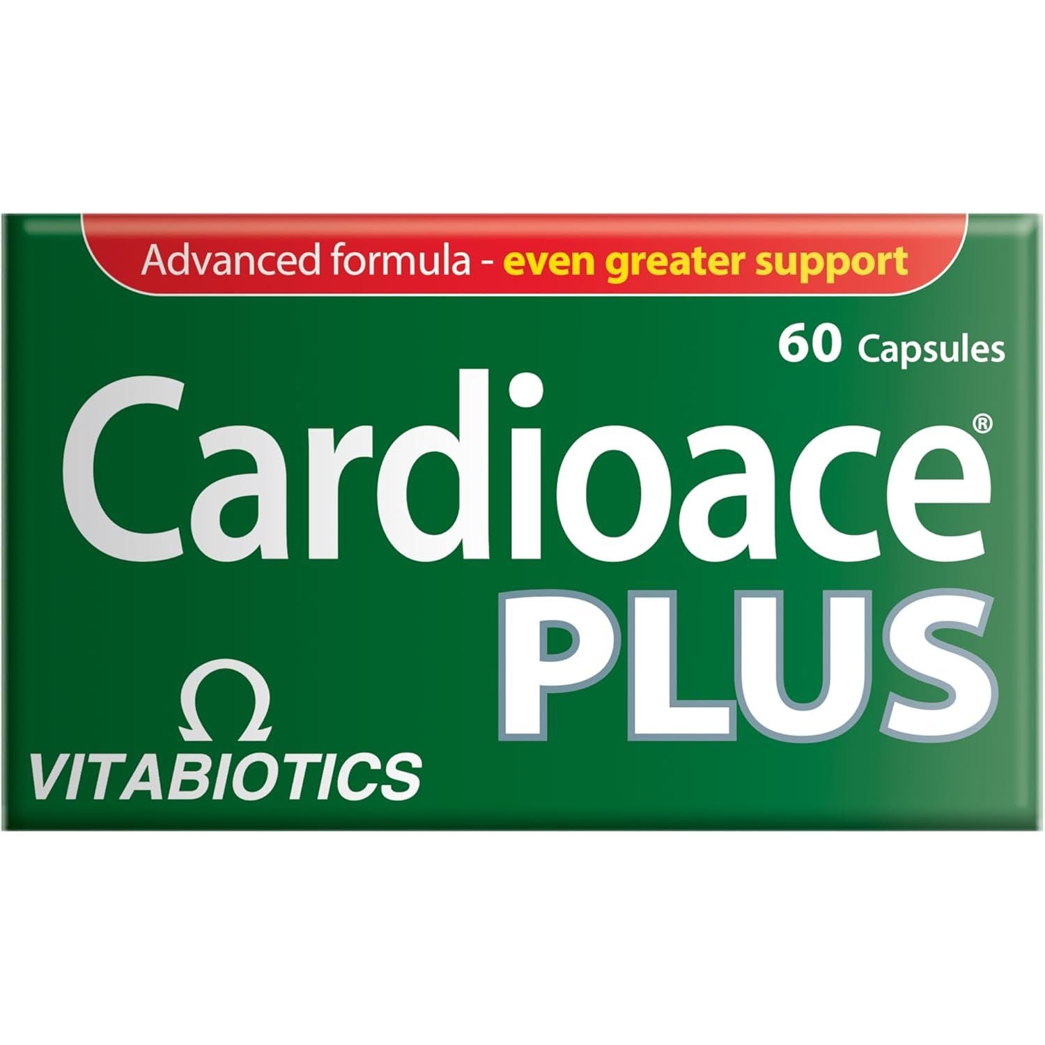 Cardioace plus - Omega-3 Capsules, 60 Each