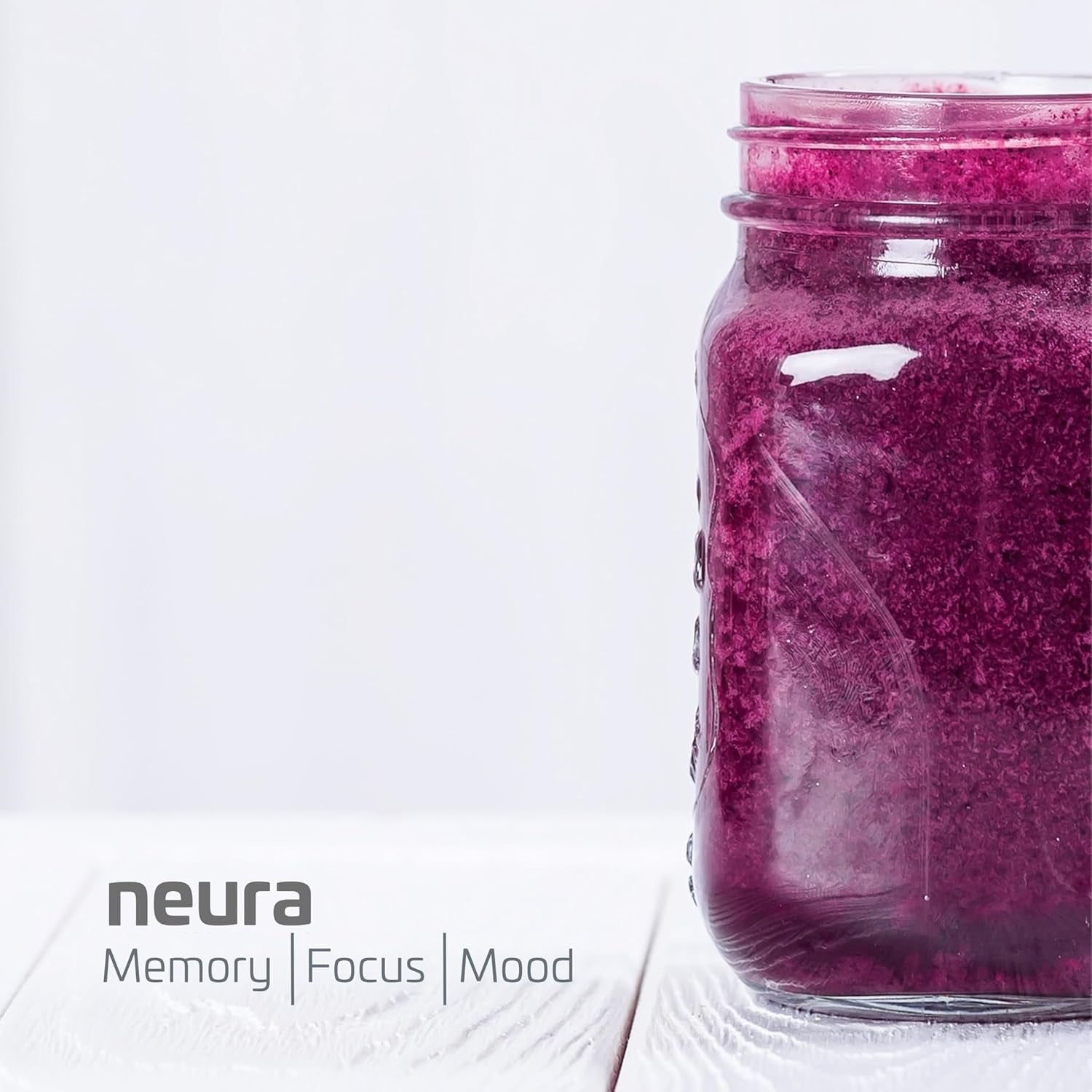 Clarity+ by Neura - Natural Nootropic - Memory, Focus, Mood - Green Apple Flavour - 20 Sachets