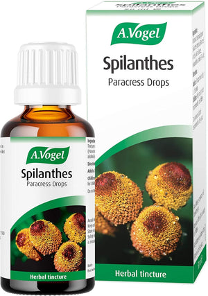 A.Vogel Spilanthes Paracress Drops | Extract of Organically Grown Spilanthes Oleracea | Suitable for Vegans | 50Ml