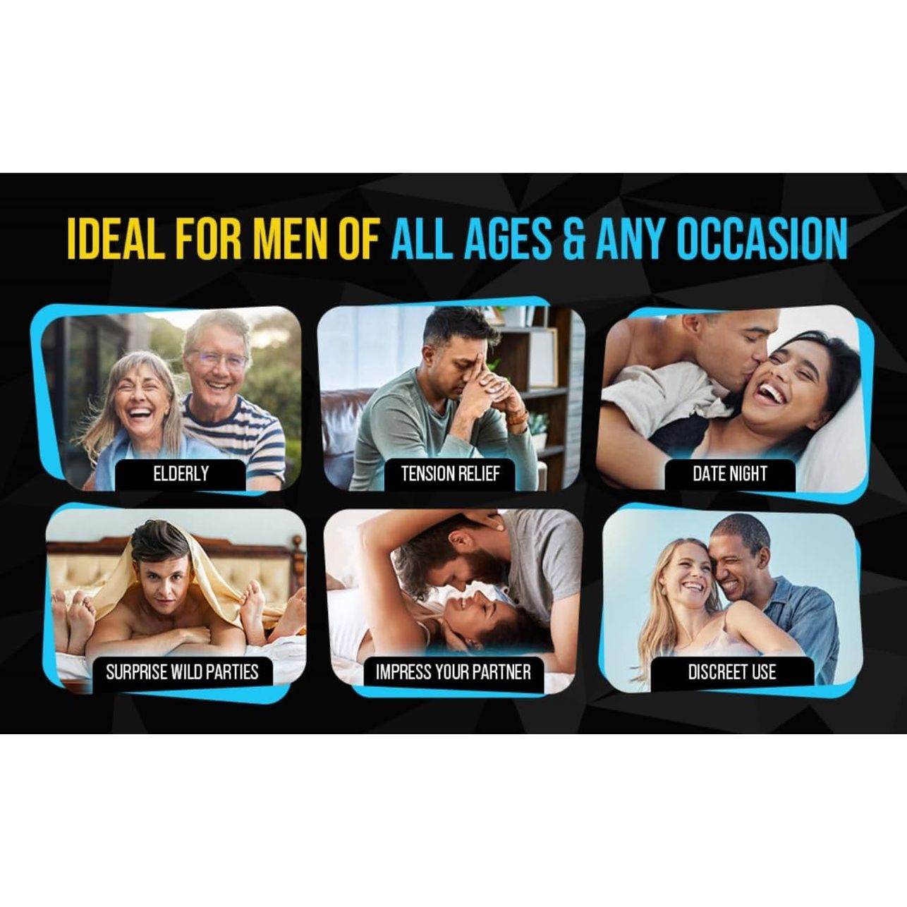 Extra Strong Blue Pills for Men | Natural Male Enhancing Supplement for Men'S Performance & Prolonged Results | Blue Tablets to Boost Stamina & Energy | Food & Herbal Supplement | Made in UK 30 Pills