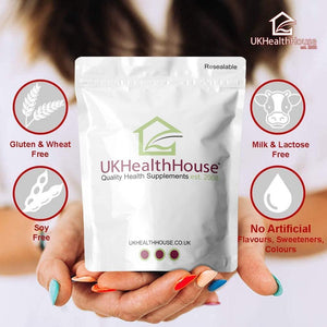 Ukhealthhouse Premium - Superba Pure Red Krill Oil Capsules - 500Mg X 90 - Extra High Strength