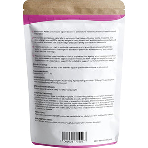 Hyaluronic Acid Capsules with Added Vitamin C | Hyaluronic Acid Tablets Which Supplements a Healthy Lifestyle