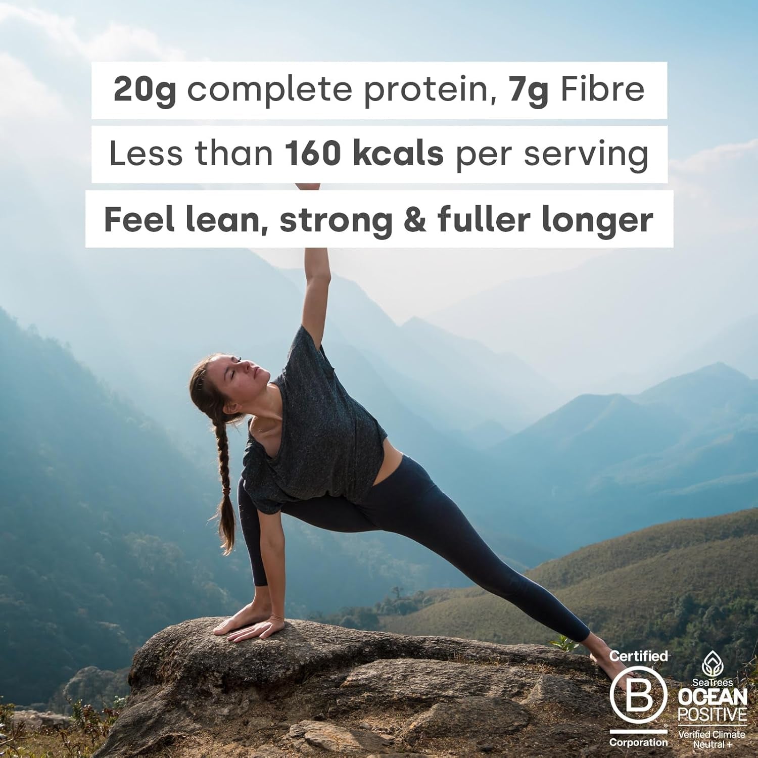 Form Superblend - Vegan Protein Powder, 20G Plant Protein (Chocolate Salted Caramel)