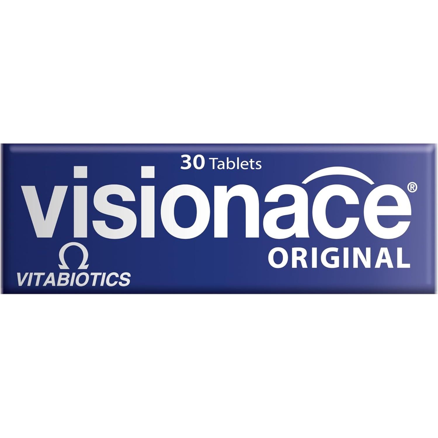Visionace Original One-A-Day Formula Tablets to Support Vision Acuity and a Healthy Vision, by Vitabiotics