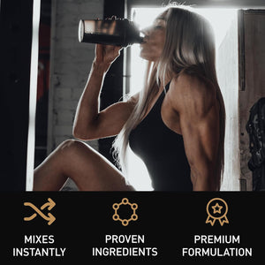 DY Nutrition HIT BCAA 10:1:1 (Orange) with L-Citrulline Malate, Beta Alanine + 12G of Branch Chain Amino Acids 400G Powder, 20 Servings - Optimal Pump & Performance | Non Stim Pre & Intra Workout