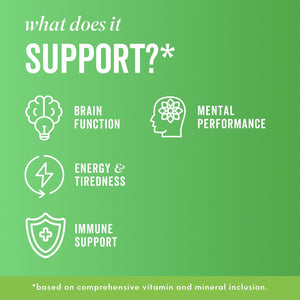 Grass & Co. | Focus Lion’S Mane Nootropic Powder | 2000Mg Lion’S Mane, 1000Mg Ginseng & Vegan Omega-3 | Brain Boost, Memory & Caffeine-Free Alertness | 46 Servings